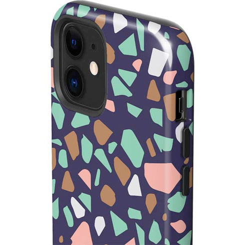 Midnight Terrazzo iPhone 12 Impact Case
