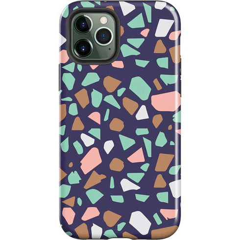 Midnight Terrazzo iPhone 12 Pro Impact Case