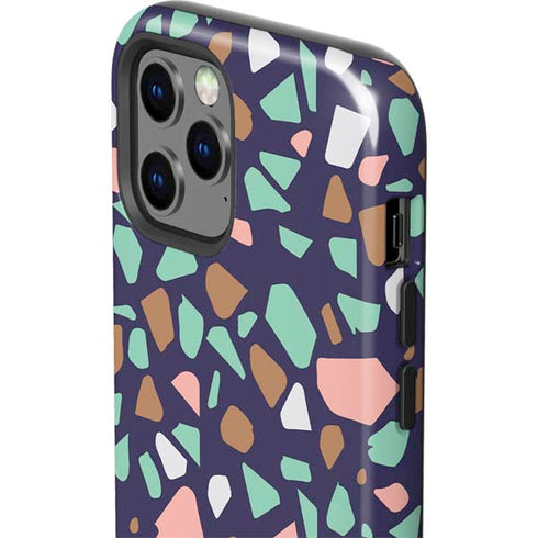 Midnight Terrazzo iPhone 12 Pro Impact Case