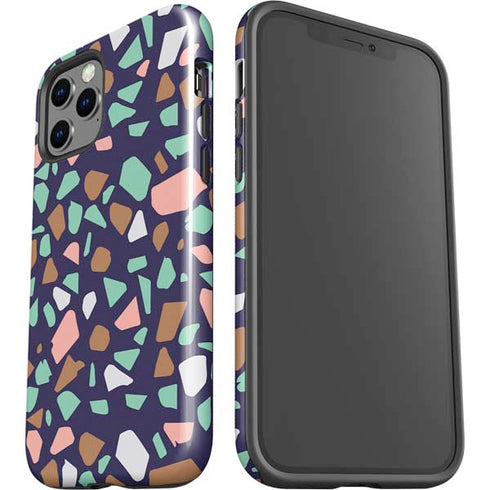 Midnight Terrazzo iPhone 12 Pro Impact Case