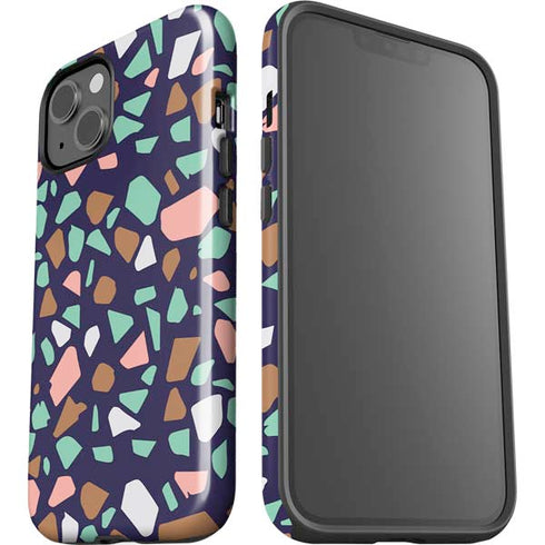 Midnight Terrazzo iPhone 13 Impact Case