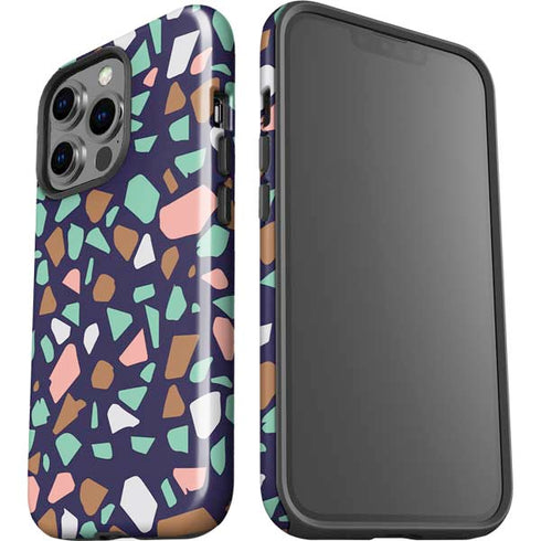 Midnight Terrazzo iPhone 13 Pro Impact Case