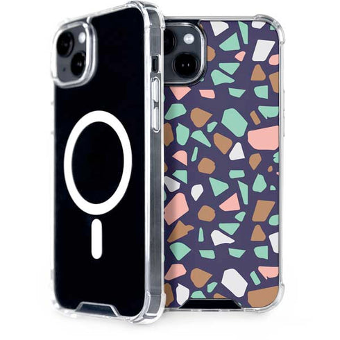 Midnight Terrazzo iPhone 15 Plus MagSafe Case