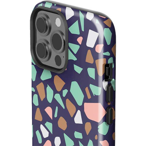 Midnight Terrazzo iPhone 14 Pro Max Impact Case
