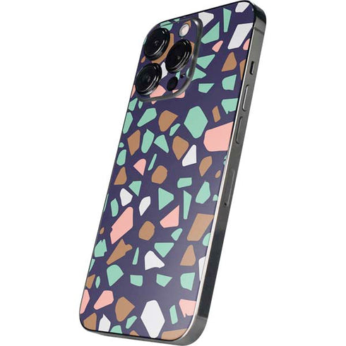 Midnight Terrazzo iPhone 14 Pro Max Skin