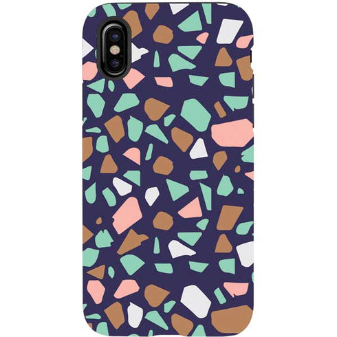 Midnight Terrazzo iPhone X Pro Case