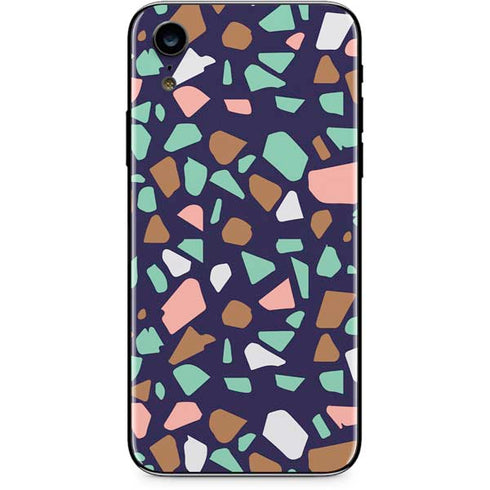 Midnight Terrazzo iPhone XR Skin