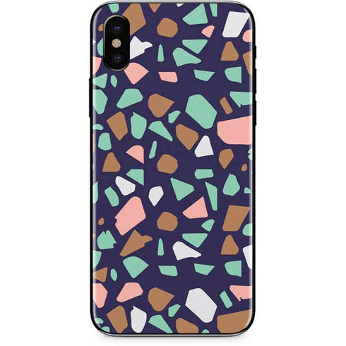 Midnight Terrazzo iPhone XS Max Skin