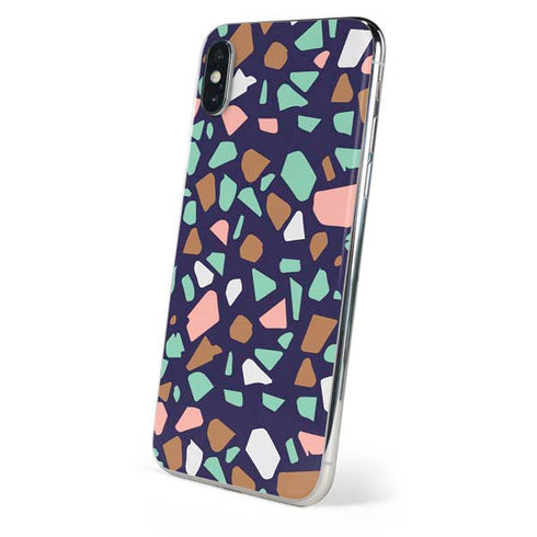 Midnight Terrazzo iPhone XS Max Skin