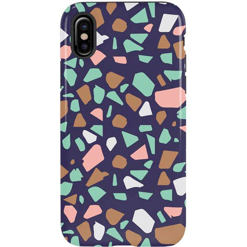 Midnight Terrazzo iPhone XS Pro Case