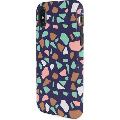 Midnight Terrazzo iPhone XS Pro Case