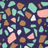 Midnight Terrazzo iPhone XS Pro Case