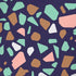 Midnight Terrazzo iPhone XS Skin