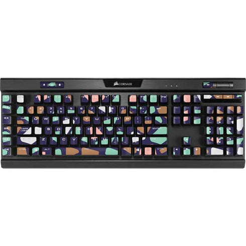 Midnight Terrazzo K95 RGB PLATINUM Mechanical Gaming Keyboard Skin