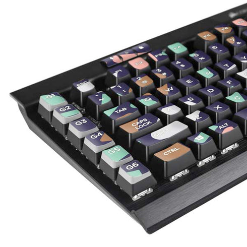 Midnight Terrazzo K95 RGB PLATINUM Mechanical Gaming Keyboard Skin
