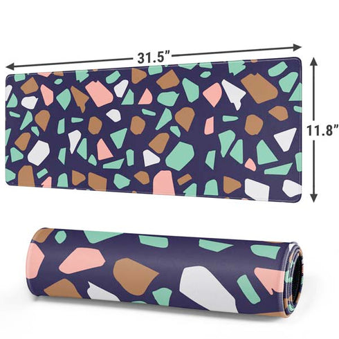 Midnight Terrazzo Gaming Mouse Pad