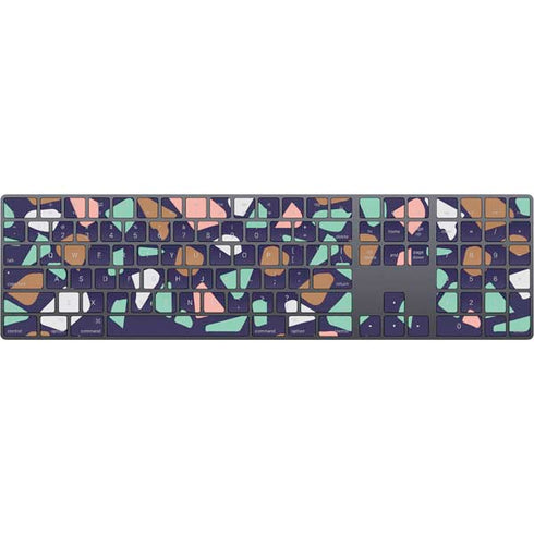 Midnight Terrazzo Magic Keyboard with Numeric Keypad Skin