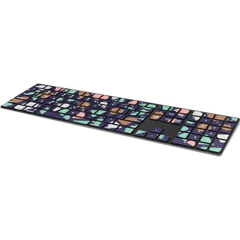 Midnight Terrazzo Magic Keyboard with Numeric Keypad Skin