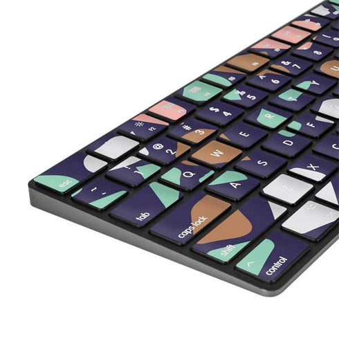 Midnight Terrazzo Magic Keyboard with Numeric Keypad Skin