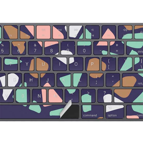 Midnight Terrazzo Magic Keyboard with Numeric Keypad Skin