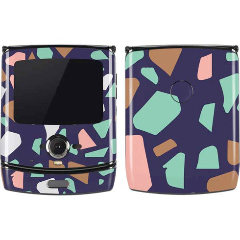 Midnight Terrazzo Motorola RAZR Skin