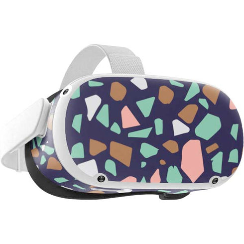 Midnight Terrazzo Oculus Quest 2 Skin