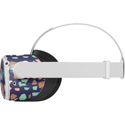 Midnight Terrazzo Oculus Quest 2 Skin