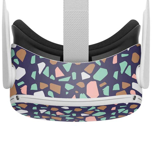 Midnight Terrazzo Oculus Quest 2 Skin