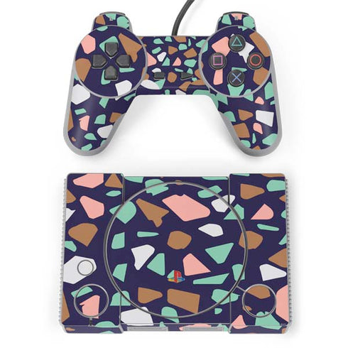 Midnight Terrazzo PlayStation Classic Bundle Skin