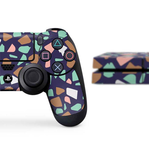Midnight Terrazzo PS4 Console and Controller Bundle Skin