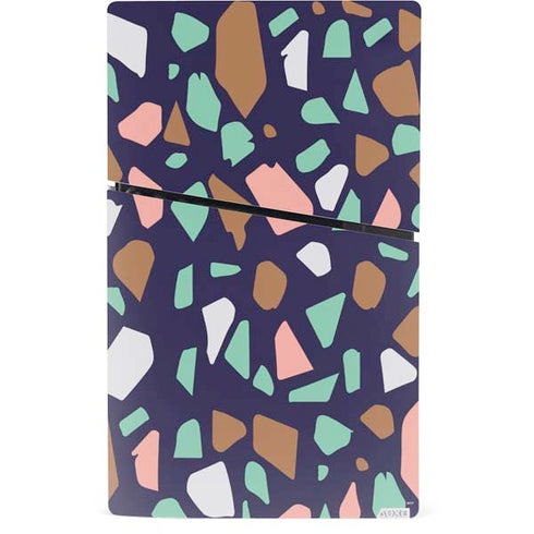 Midnight Terrazzo PS5 Slim Digital Edition Bundle Skin