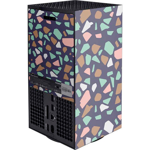 Midnight Terrazzo Xbox Series X Console Skin