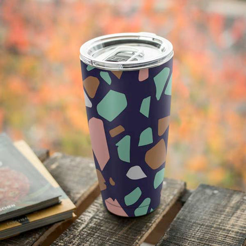 Midnight Terrazzo Yeti 20oz Tumbler Skin