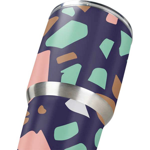 Midnight Terrazzo Yeti 30oz Rambler Tumbler Skin