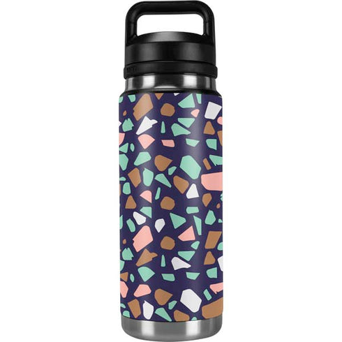 Midnight Terrazzo YETI Rambler 26oz Bottle Skin