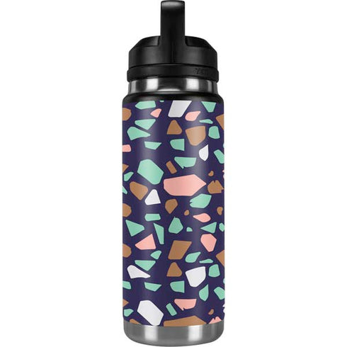 Midnight Terrazzo YETI Rambler 26oz Bottle Skin
