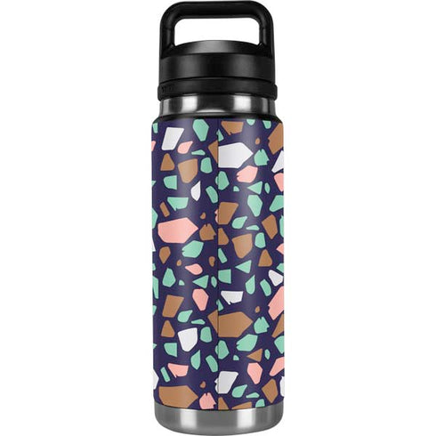 Midnight Terrazzo YETI Rambler 26oz Bottle Skin