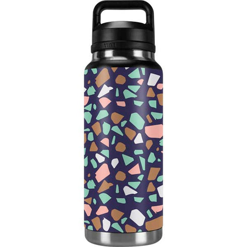 Midnight Terrazzo YETI Rambler 36oz Bottle Skin