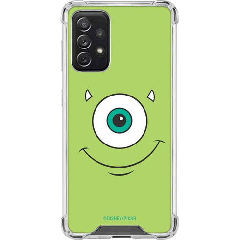 Disney Monsters Inc. Mike’s Face Galaxy A72 5G Clear Case