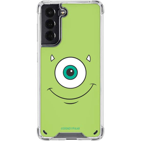 Disney Monsters Inc. Mike’s Face Galaxy S21 5G Clear Case