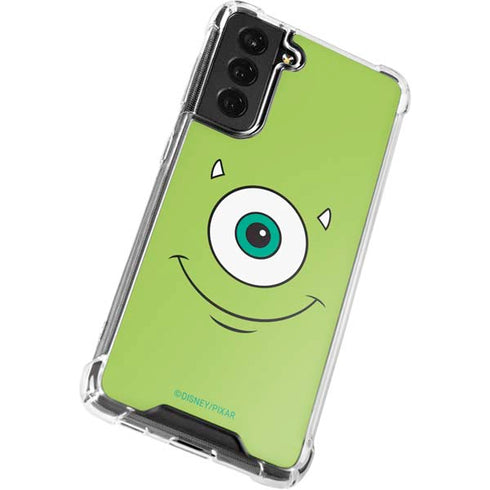 Disney Monsters Inc. Mike’s Face Galaxy S21 FE Clear Case