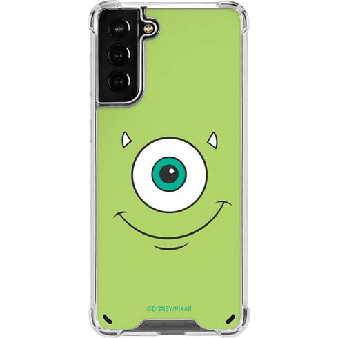 Disney Monsters Inc. Mike’s Face Galaxy S21 Plus 5G Clear Case