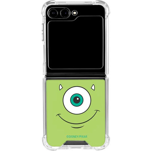 Disney Monsters Inc. Mike’s Face Galaxy Z Flip5 5G Clear Case