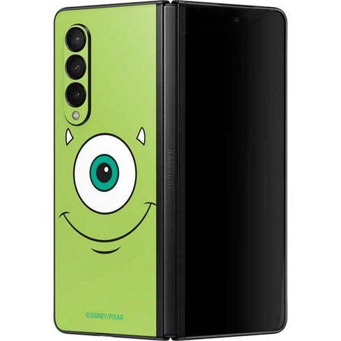 Disney Monsters Inc. Mike’s Face Galaxy Z Fold3 5G Skin