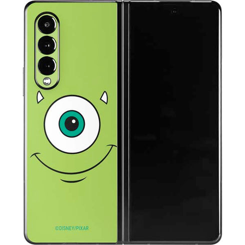Disney Monsters Inc. Mike’s Face Galaxy Z Fold3 5G Skin
