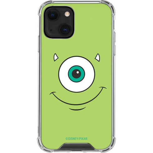 Disney Monsters Inc. Mike’s Face iPhone 13 Mini Clear Case