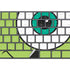 Disney Monsters Inc. Mike’s Face Magic Keyboard with Numeric Keypad Skin