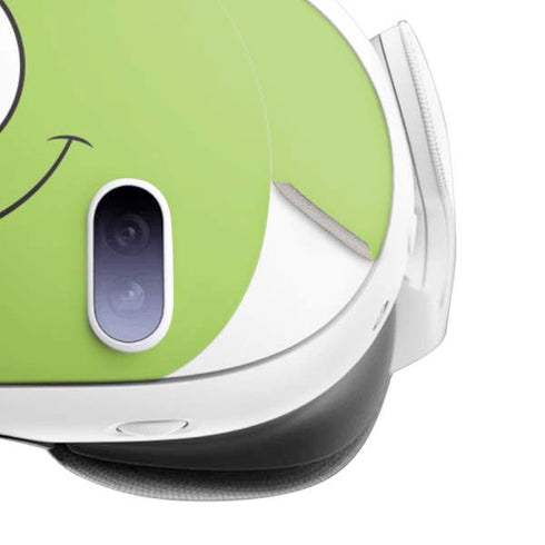 Disney Monsters Inc. Mike’s Face Meta Quest 3 Skin