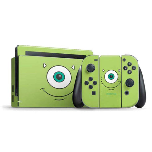 Disney Monsters Inc. Mike’s Face Nintendo Switch Bundle Skin