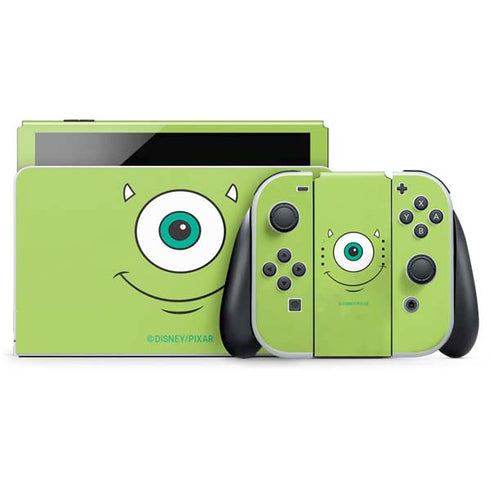 Disney Monsters Inc. Mike’s Face Nintendo Switch OLED (2021) Skin